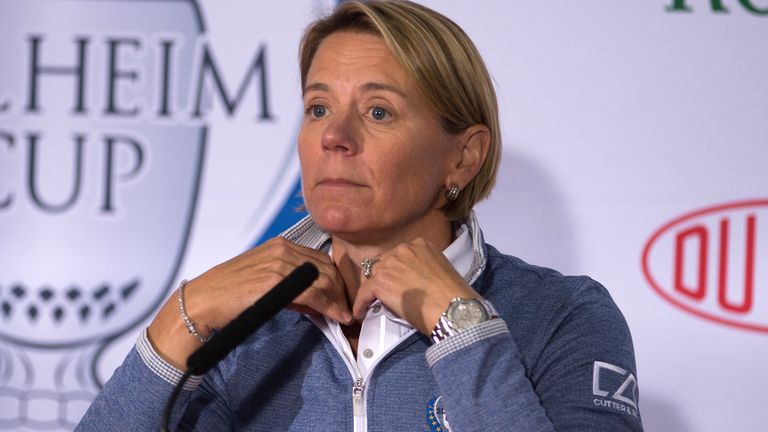 Sorenstam became the first woman to play a PGA Tour event since 1945 when she competed in what was then known as the Bank of America Colonial.