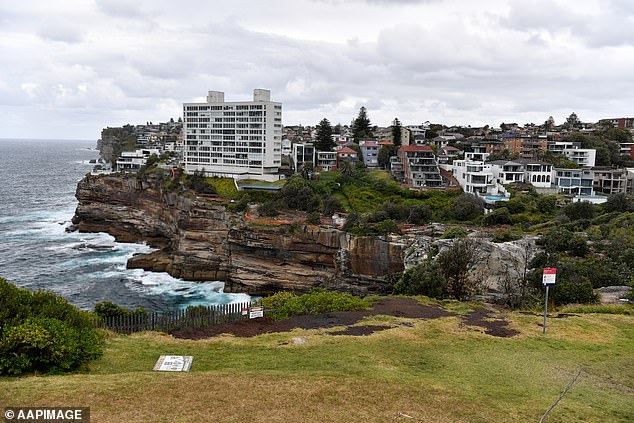 A body has been found in the water near Diamond Bay Reserve (pictured), in Vaucluse, Sydney's eastern suburbs