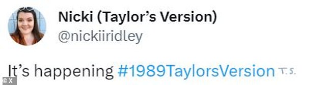 1698400519 796 Taylor Swift sends fans WILD after she FINALLY re releases hit