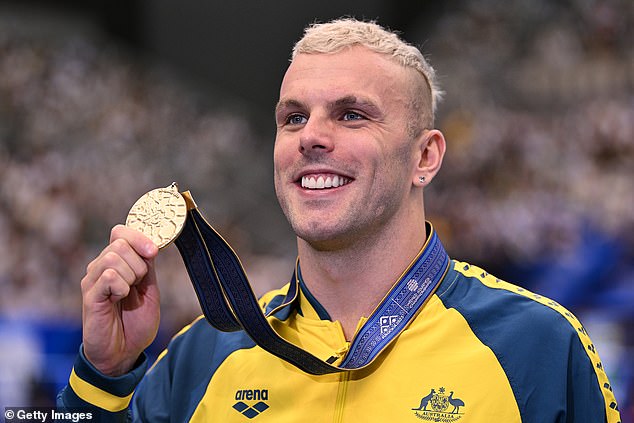 Chalmers (pictured) rose to fame after taking home the gold medal in the 100m freestyle at the 2016 Rio Games