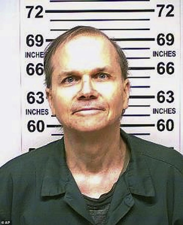 Mark David Chapman, the man who shot and killed John Lennon outside his Manhattan apartment building in 1980