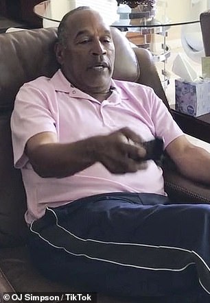 OJ Simpson in April 2020