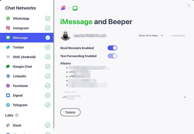 You can run many messaging apps within Beeper (Beeper)