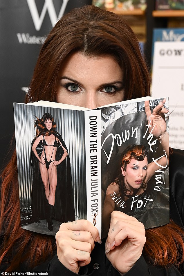 Out now: The former dominatrix headed to a book party to celebrate her memoir, Down the Drain, which hit shelves earlier this month on October 10