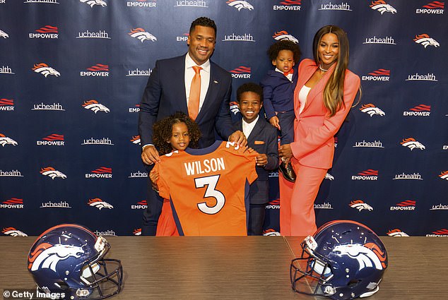 The couple lived in Bellevue, Washington before Wilson was traded to the Broncos in March 2022