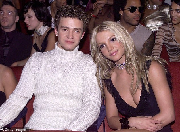 Too much: One Twitter user wrote: 'Britney writing about Justin's blaccent and Michelle Williams imitating it is HYSTERICAL.  I'm in shambles.'  Seen in 2000