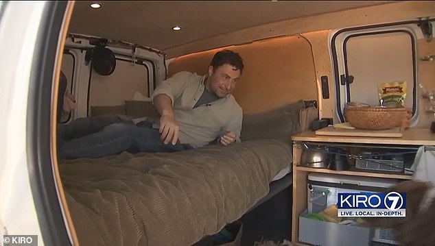 A Seattle homeowner must sleep in his van for another five months while his bad tenant continues to occupy his three-bedroom, two-bathroom home without paying rent