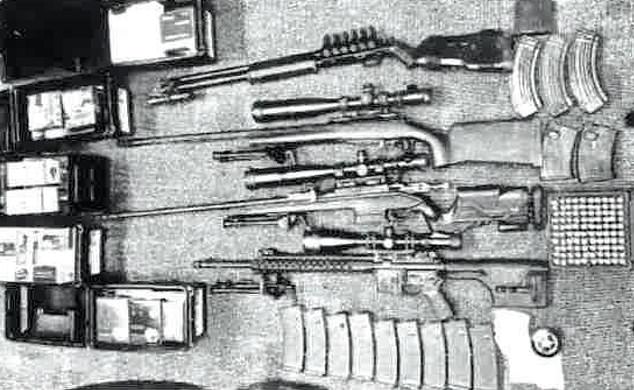 The Kennedy campaign also shared weapons found when law enforcement officers searched the home of Aispuro, who posed as a police officer at the Kennedy campaign event in September.