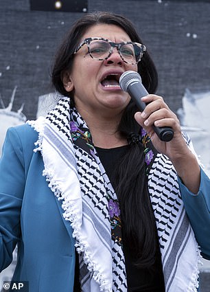 Representative Tlaib is the first Palestinian-American woman elected to Congress.  She finds it 