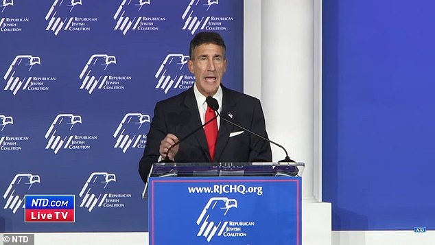 Rep. David Kustoff also took aim at his progressive colleagues in the House of Representatives during his speech at the annual RJC summit on Friday