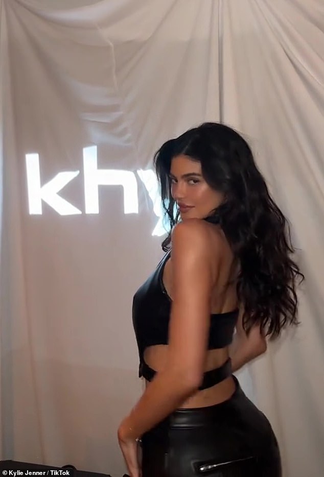 TikTok: Kylie also shared a TikTok clip from the evening