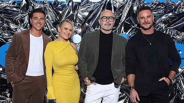 Blaze said she makes it a point to focus only on the quality of the contestants' homes and not get involved in their personal drama.  Pictured: Shaynna with fellow Block judges Marty Fox, Neale Whitaker and Darren Palmer