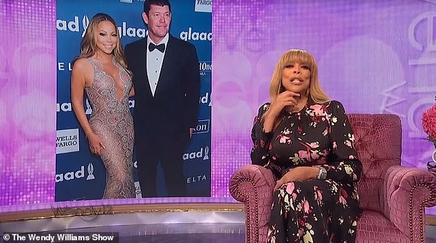 Oh my: Williams would shade Carey again on The Wendy Williams Show in 2016, when she said she was 