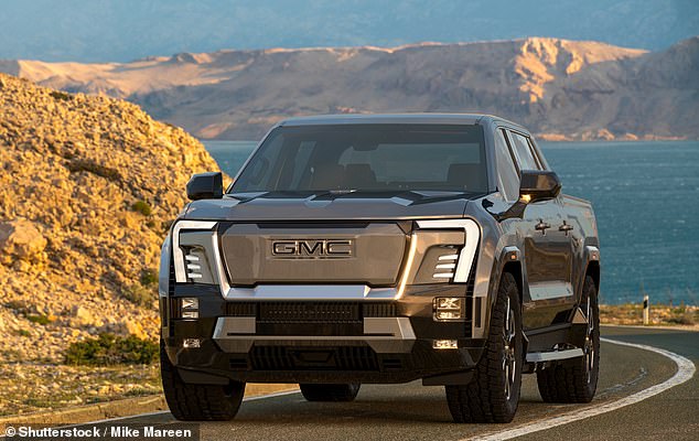 GM also said this week it would reduce production of its Chevy Equinox EV, Chevy Silverado EV and GMC Sierra Denali EV (photo)