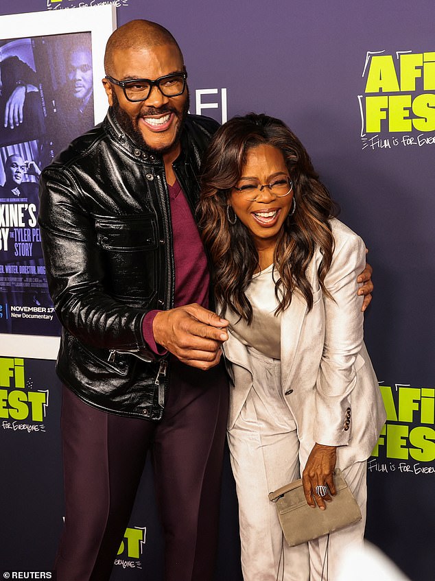 Chemistry: Winfrey and Perry showed off their undeniable chemistry while on the red carpet, including a huge laugh-fest