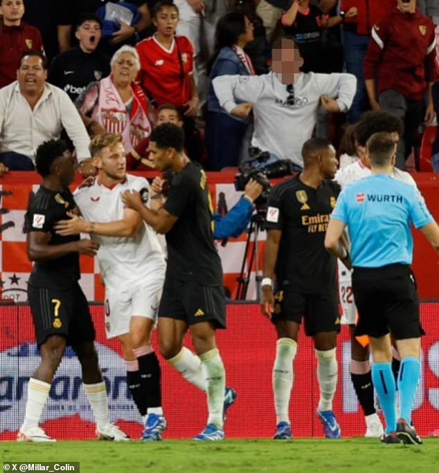 Vinicius was again the victim of racist abuse during a match against Sevilla last weekend