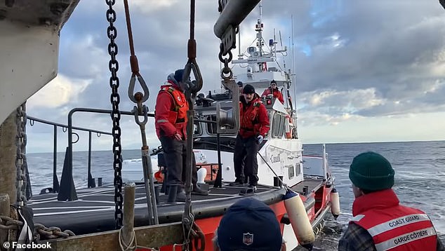 Ryan Planes and his uncle John, from Sooke, British Columbia, were out early with friends on a fishing excursion when they spotted the raft floating in the distance.