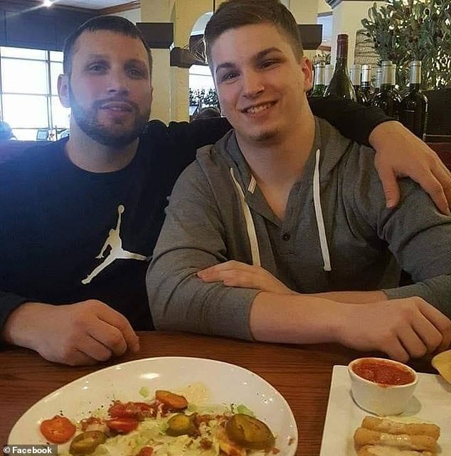 The man who shot Karcher's father in the Walmart parking lot in 2019 was reportedly a stranger to the father (Photo: Justin and his father)