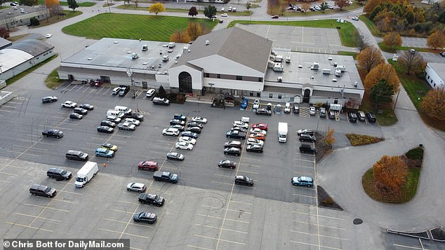 At the Just-In-Time Recreation bowling alley, where the Army sniper struck first and ended the lives of ten others, about thirty vehicles appear to be parked among those of law enforcement.