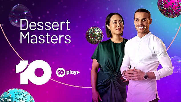 In the meantime, she remains part of the Ten family and presents Dessert Masters, a spin-off series from MasterChef, alongside Swiss-French pastry prodigy Amaury Guicho.