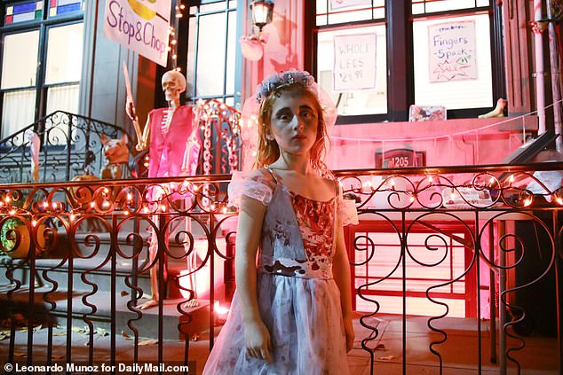 Halloween enthusiasts of all ages flocked to the suburbs of New York City to witness some of the spookiest Halloween shows