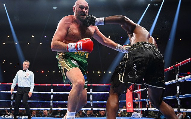 Fans were furious when Fury was announced as the winner, claiming the result was 'face saving'