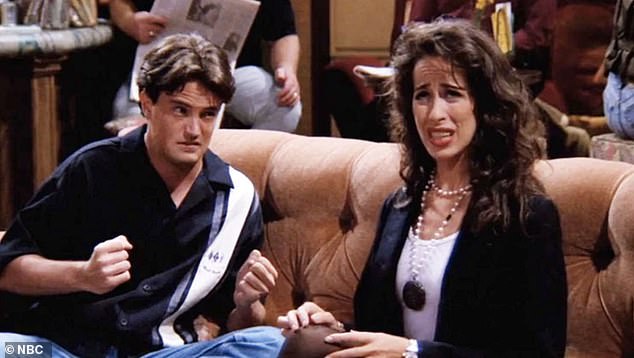 Adieu: The heartwarming episode shows Chandler's softer side as he says his final goodbyes to Janice