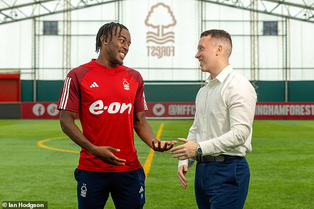 Elanga spoke exclusively to Mail Sport's Ryan Walker at Forest's training ground