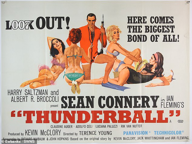 The December 29, 1965 Thunderball Gala Charity Premiere Brochure