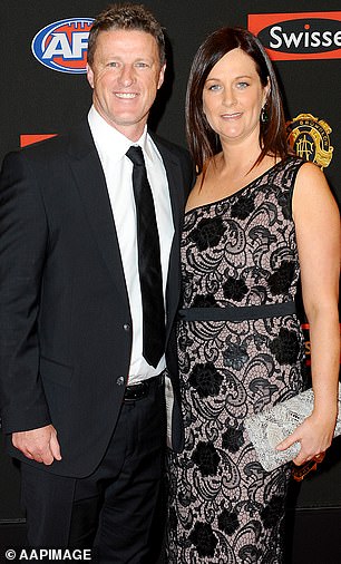 Hardwick was married to Danielle for thirty years