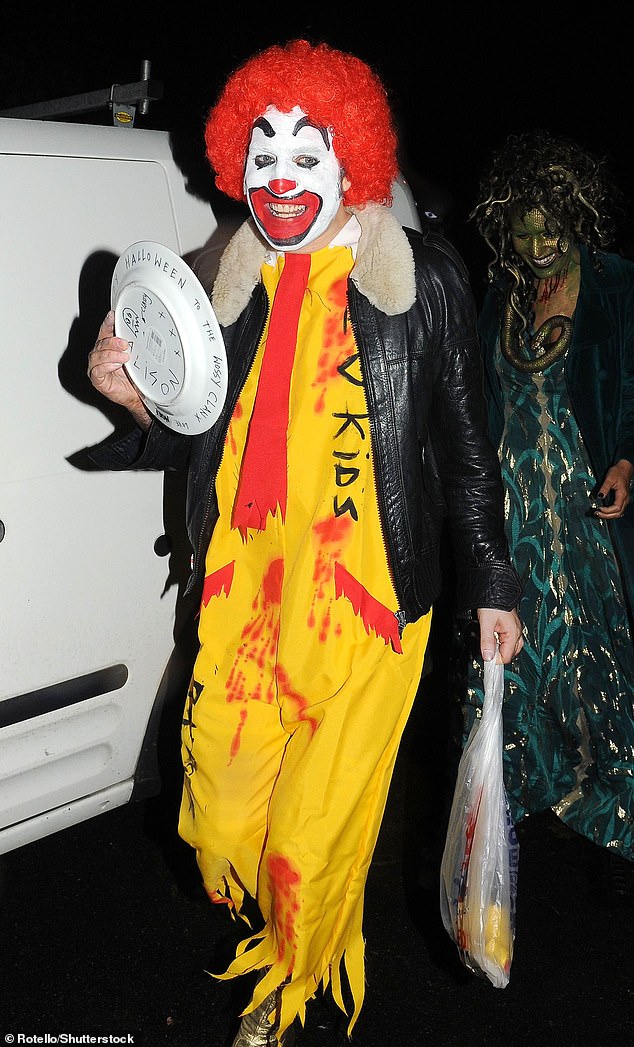 Turning this famous fast food clown into a sinister Halloween outfit is an impressive feat