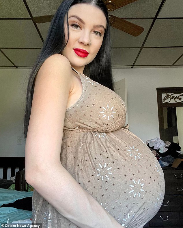 Savannah (shown during her second surrogacy) gushed about the feeling of pregnancy, noting she 'couldn't wait' to get pregnant again