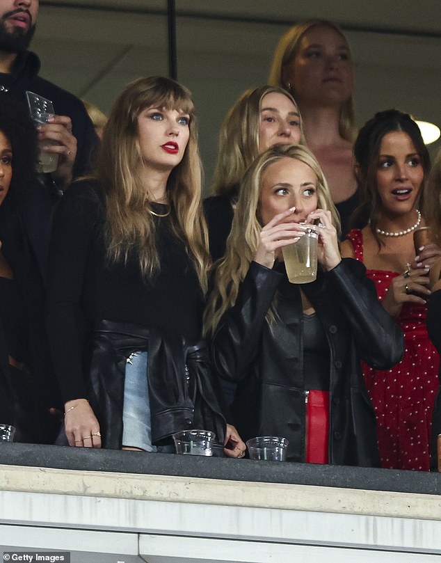 Good times: It was also said that the ladies indulged in taking photos together at Kelce's football game afterparty on September 24, which marked the singer's first appearance at the sporting event this season;  photo October 1