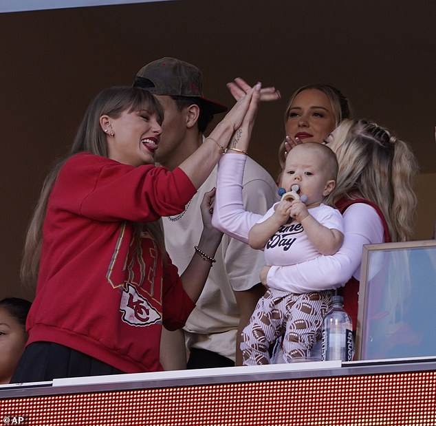 Cute or cringe?  Earlier this month, Swift and Mahomes were spotted perfecting a secret handshake that some people on the internet found 