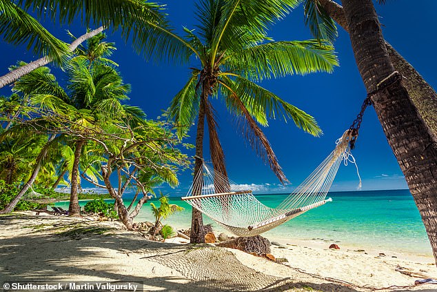 For those who want to relax on a beach flight to Fiji (pictured) costs only $259