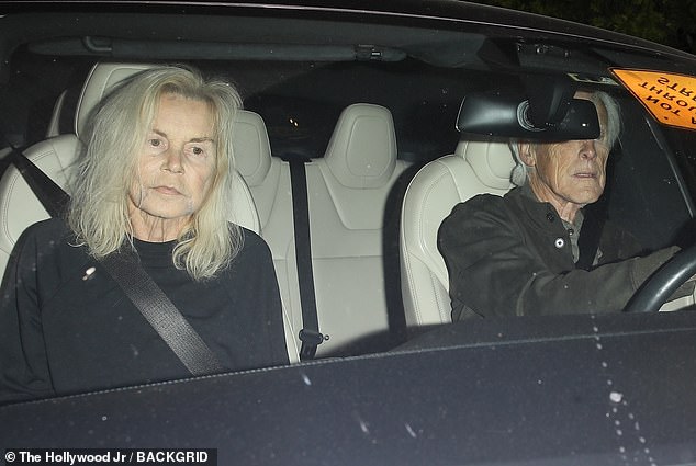 Perry's mother Suzanne and her husband Keith Morrison were seen leaving his Pacific Palisades home after his tragic death