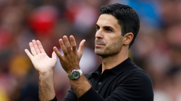 Arsenal manager Mikel Arteta