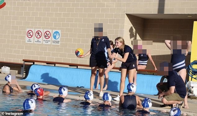 Lilie James is depicted as a high school water polo coach.  She was also a korfball coach