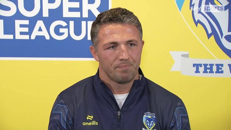 Warrington Wolves head coach Sam Burgess says his side 'just need to tidy up a bit' and discusses his coaching style.