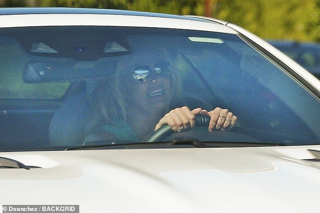 The Grammy-winning singer, 41, was spotted driving in Malibu, California in May 2019