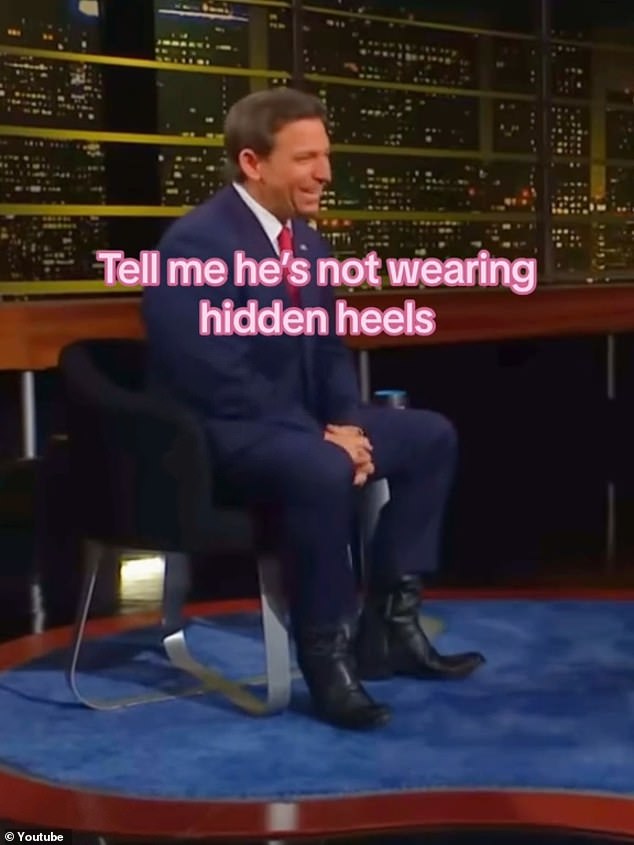 DeSantis surprised Bet-David by revealing he hadn't heard there was a conspiracy theory about his high-heeled boots