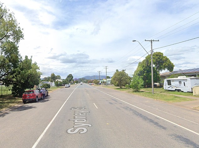 A crime scene has been established at the Sydney Street address (pictured) and an investigation into the circumstances surrounding the woman's death has begun