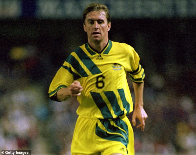 Ex-football star Paul Wade (pictured playing for Australia in 1993) believes Kerr is currently the biggest sports star in the world