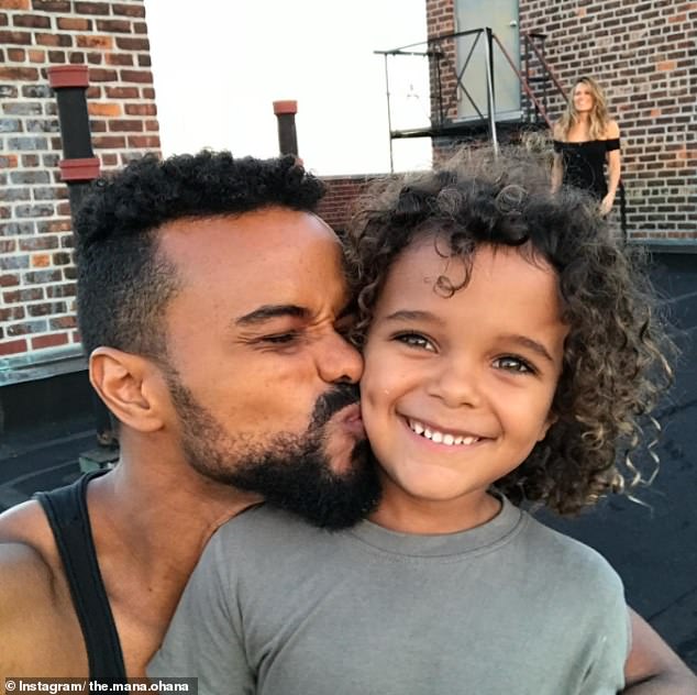 Actor Eka Darville (left) recently called on everyone to keep his son Mana (right) in their prayers