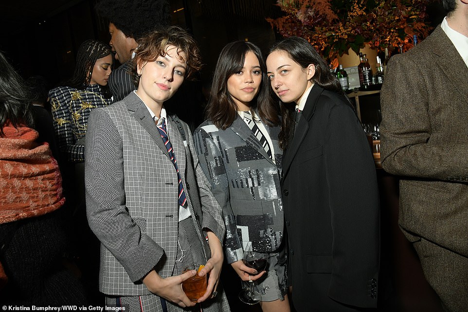 GQ smooth: Everyone there was eligible and booted, including Brooklyn singer King Princess (L) and Highsnobiety editor-in-chief Willa Bennett (R)