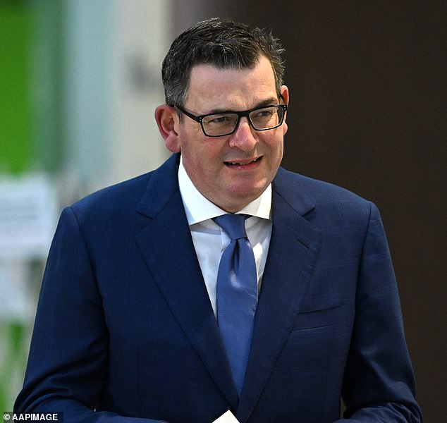 The policy is at odds with the position of former premier Daniel Andrews (pictured), who opposed the changes in June while still in office, fearing it would face legal challenges.