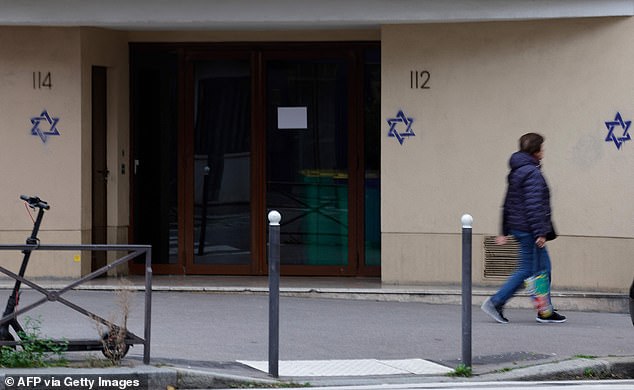 The Union of Jewish Students of France said the stars were designed to reflect the way Jews were forced to wear the stars by the Nazi regime