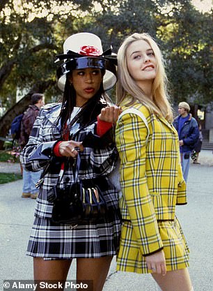 Stacey Dash and Alicia Silverstone depicted in the 1995 film Clueless