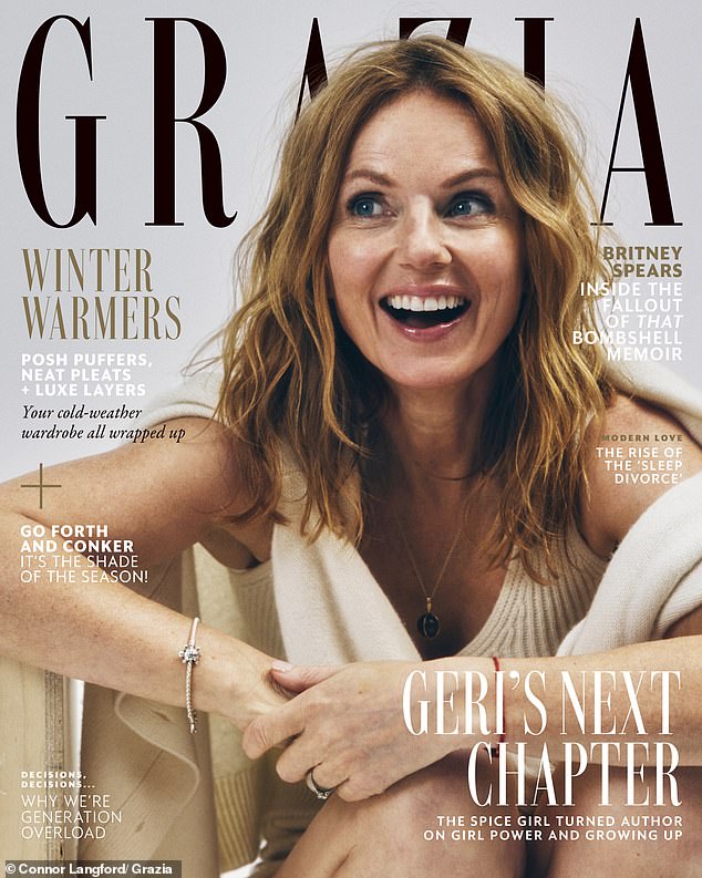 Candid: Speaking to Grazia, Geri said that she only became satisfied when she reached her 40s, when she started praising herself for doing her best