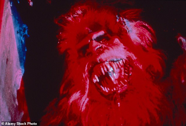 The 1982 original had to make do with practical special effects like this rubber mask